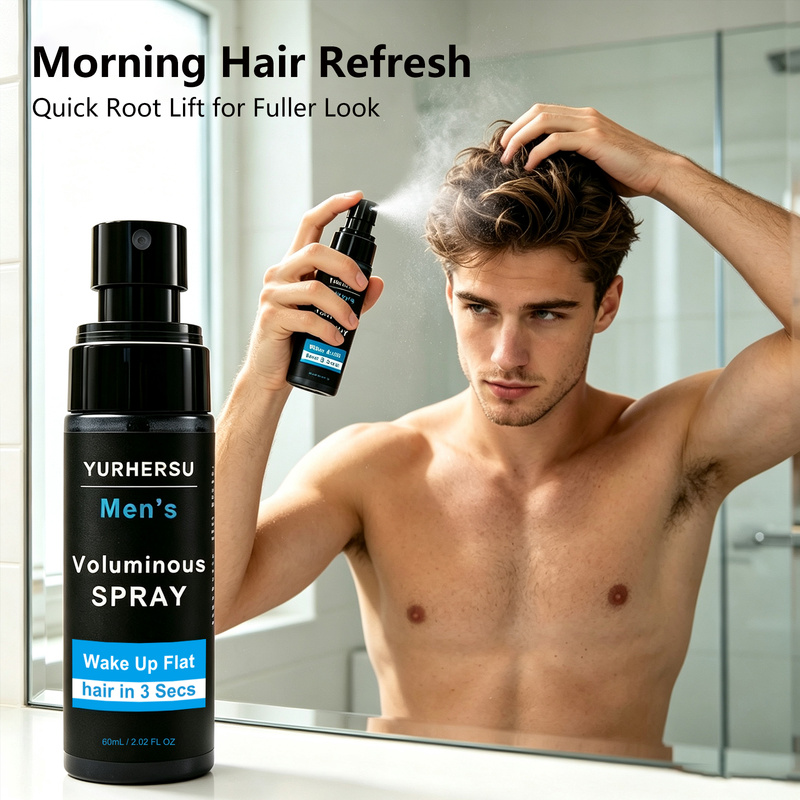 Hair Care Natur - Мужской спрей для укладки волос, придающий