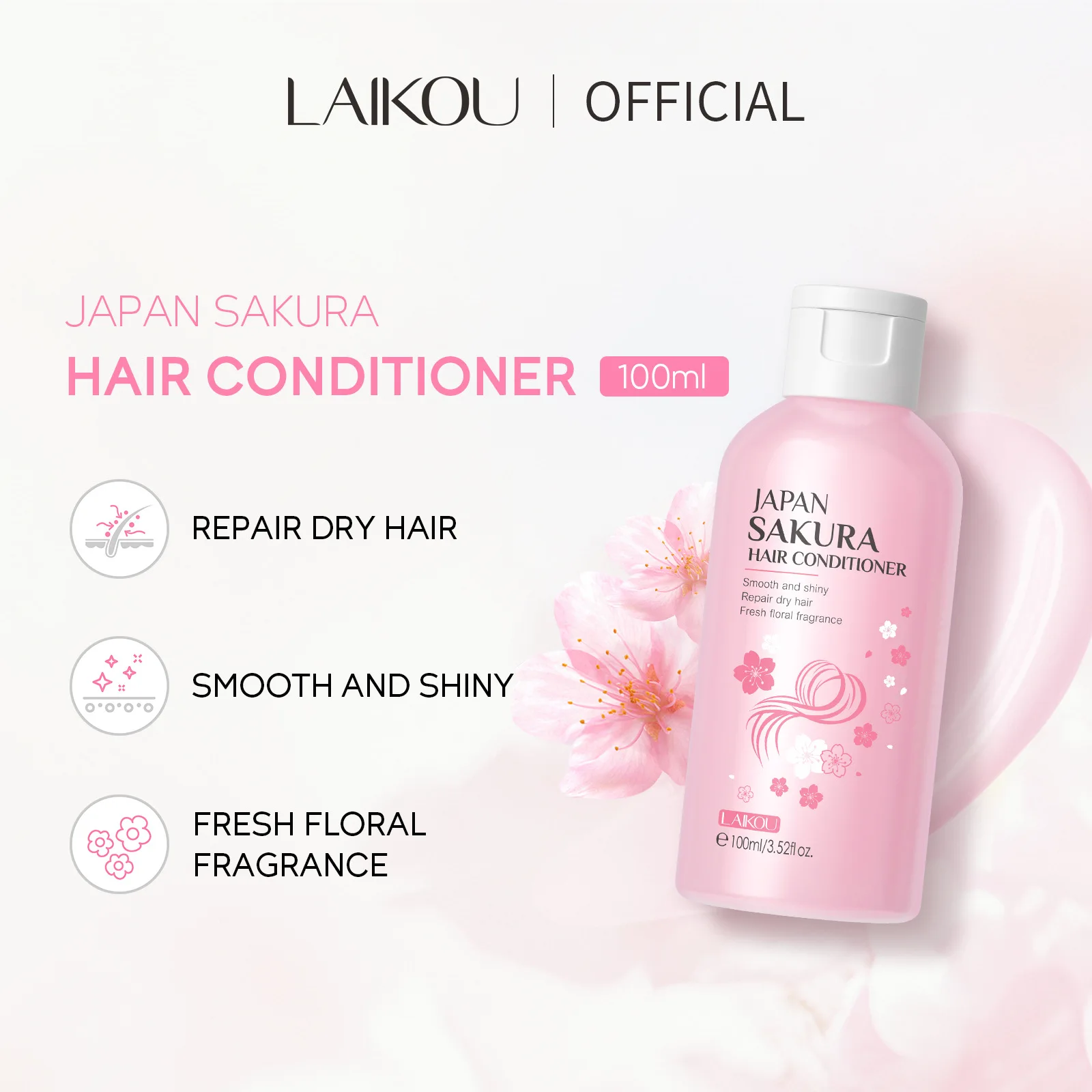 LAIKOU Japan Sakura Шампунь ил – обзор и цена Hair Care Loreal